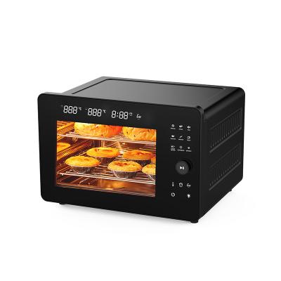 China Custom Logo Display Light Premium All In 1 Combo Air Fryers Oven Electric Appliance Oil Free Deep Air Fry for sale