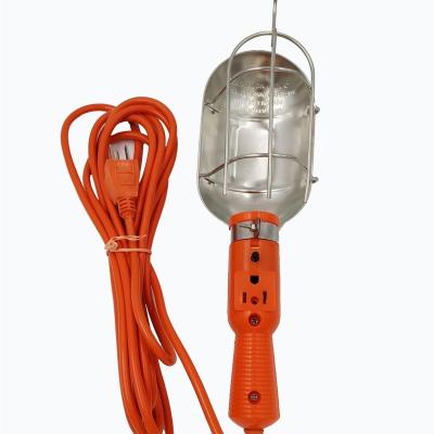 China Pvc Jacket and cca or ccc conductor Heavy Duty Trouble Light 5M portable emergency Light With metal guard for sale