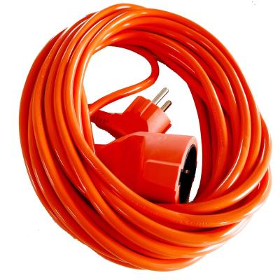 China Industrial Equipment Orange European custom outdoor extension cord  power extension cord for sale