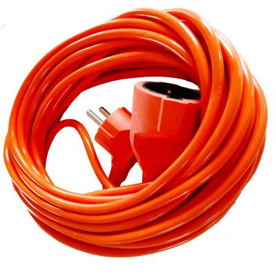 China Industrial Equipment Hot sale  2 pin plug european cord  20M power extension cord Sales promotion for sale