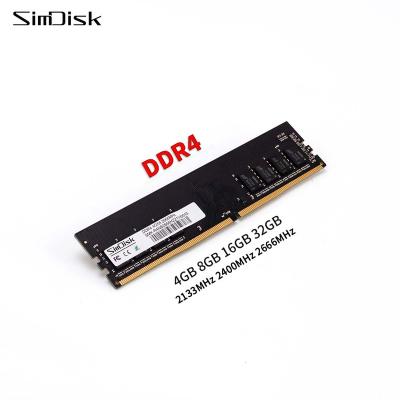 China Original brand new laptop DDR4 4GB 8G 16GB 2133MHz 2400MHz 2666MHz 1Rx16 Desktop DDR4 RAM for sale