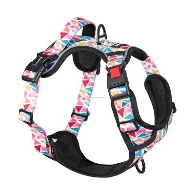 China K9 Sustainable Dog Harness No Pull Dog Harness With Easy Control Handle And Rear Leash Attachment for sale