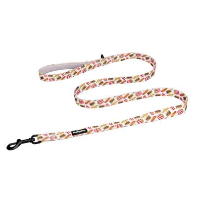 China Custom Wholesale Custom Soft Lead Dog Supplies Free Samples Polyester Pet Leash for sale