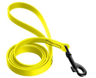 China Sustainable Premium Waterproof Free OEM Manufacturer Leak Strong Rubber Coated Dog Walking Leash for sale