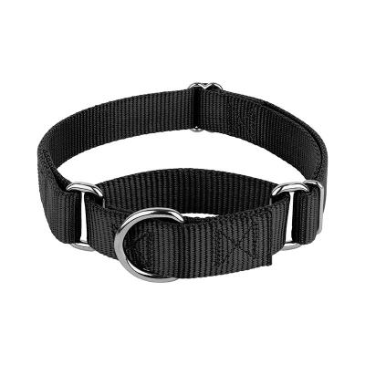 China Personalized Classic Solid Color - Heavy Duty Martingale Durable And Lightweight Nylon Collar Dog Collar for sale