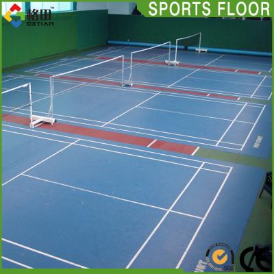 China Sports flooring top quality interlocking pp indoor badminton court flooring, indoor badminton mat material for sale