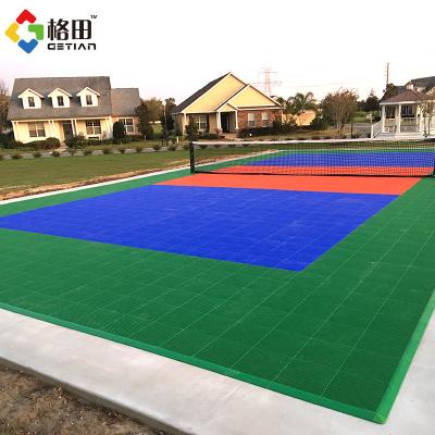 China Outdoor Flooring Quality Guarantee Multifunctional Interlocking Volleyball Court Floor Mat for sale