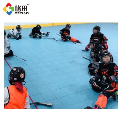 China Environmental Friendly Customized Interlocking Plastic Hockey Sports Flooring, Plastic Hockey Flooring, Plastic Tile For Hockey for sale