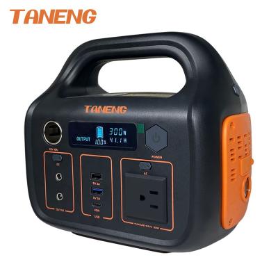 China Fast Charging Support 300w Power Supply Station Support Electric Car Portable Charger with Solar Power Station for sale