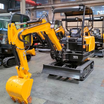 China Building material shops factory price high performance 1.5ton mini excavator with best after-sales service for sale