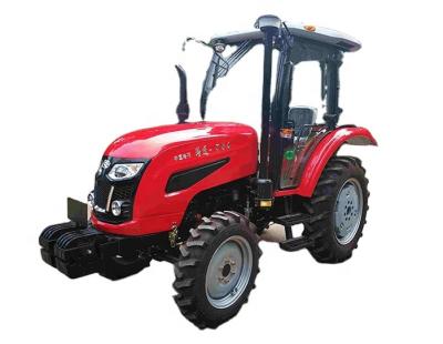 China Farms ZT704 70HP Chinese Wheeled Tractor 4x4 Agricultural 4wd Compact Mini Farming Tractors for sale