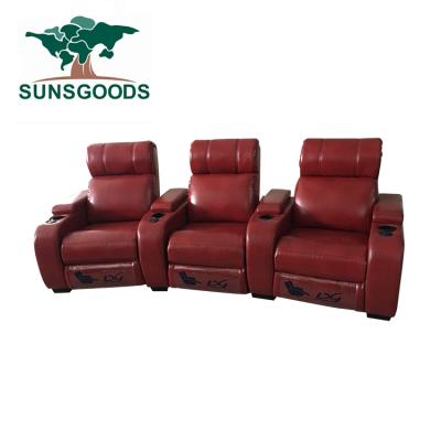 China (Other) best price adjustable lift recliner chair, home theater sofa, home cinema armchair for sale