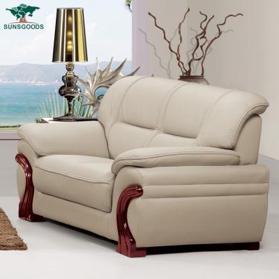 China (Size) adjustable natural and comfortable 2 person couch, 2 piece leather sofa, 2 seat sofa for sale