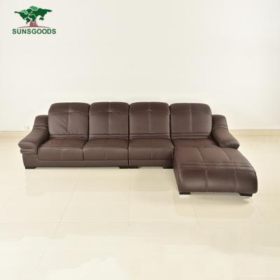 China (Size) newest adjustable corner sofa, latest corner sofa design, leather corner sofa for sale