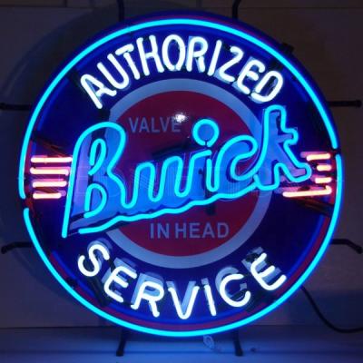 China Residential oem china suppliers drop shipping custom neon sign metal car garage logo neon glass grille glass neon lamp for sale