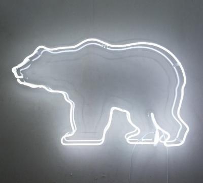 China OEM Residential Neon Sign Neon Light Polar Bear Glass Letters Signs Custom Neon Light From China Suppliers for sale