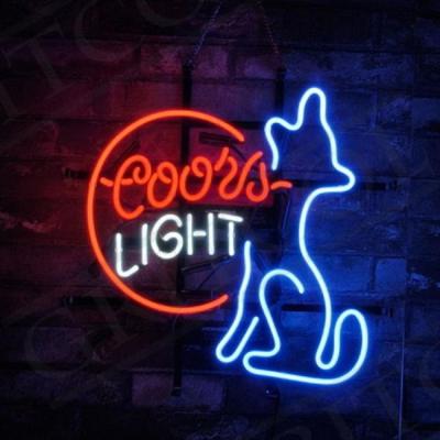 China Custom glass neon light sign metal grid neon sign shanghai antuo beer glass piping letters oem china suppliers shanghai suppliers for sale