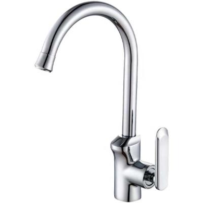 China Pull Down Kitchen Plating Contemporary Copper Ceramic Kitchen Water Faucet Cold And Hot Water 5 Years for sale