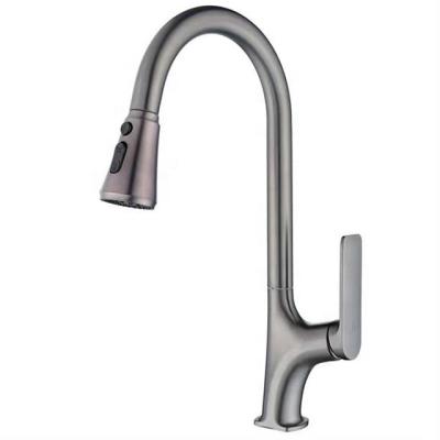 China Two Outlet Water Methods Items Modern Sanitary Kitchen Sink Mixer Tap With Single Handle for sale