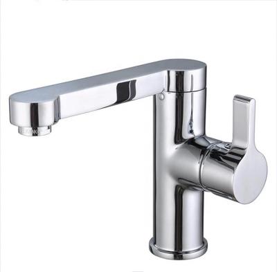 China High Quality Multifunctional Single Fauce Cold Water Basin Faucet Chrome Bathroom Double Hot and Cold Control Sink Pull Out Basin Faucet for sale