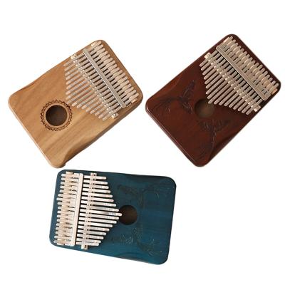 China The sound is dry and clear free sample kalimba wholesale purchase 17 keys musical instrument sale inch pianos calimba for sale