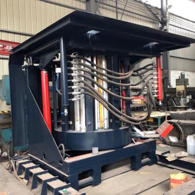 China Factory 3T Induction Furnace For Steel Iron Smelting Scrap for sale