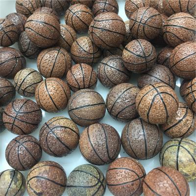 China New China Designs Agate Stone Carved Basketball Model Crystal Crafts For Decoration for sale