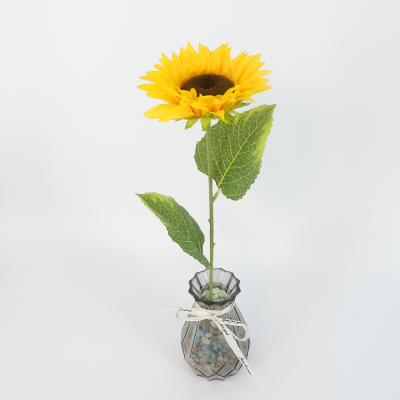 China Home Decoration Wedding Artificial Sunflower Home Decoration Wholesale for sale