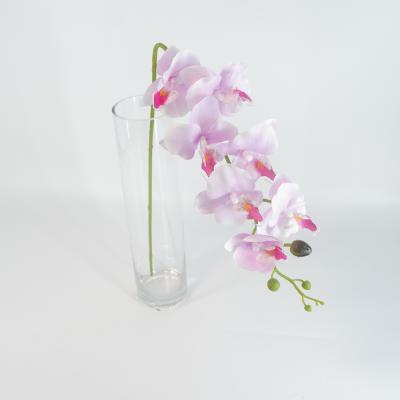 China Hot Selling 91cm Real Silk Artificial Plastic Orchid, Wedding Party Hotel Home Decoration Home Plant Decoration for sale