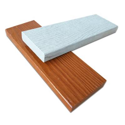 China Perforated CE Approved 25mm Class A1 Grain Fiber Cement Decking High Strength Fireproof Wooden Flooring Board For Exterior Flooring for sale