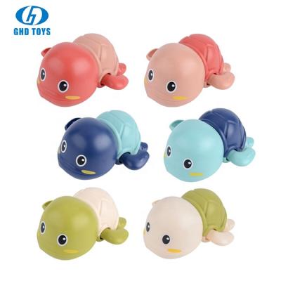 China 2020 Popular Baby Bath Toys Little Turtle Baby Playing Water Bath Toys GHD13 for sale