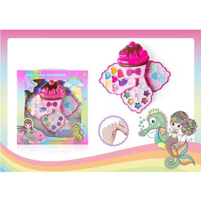 China Kids Beauty Toy Princess Ice Cream Shape Makeup Toys For Children Pretend Play Girls Toys for sale