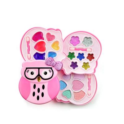 China Princess Girl's Toys GHD370145 Makeup Box Set Children's Toys Girl's Room Game Room Owl Makeup Table for sale