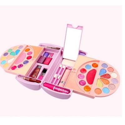 China Make Up Toy 2021 New Design Butterfly Kids Make Up Kids Cosmetics Makeup Kits Set Toys For Girls for sale