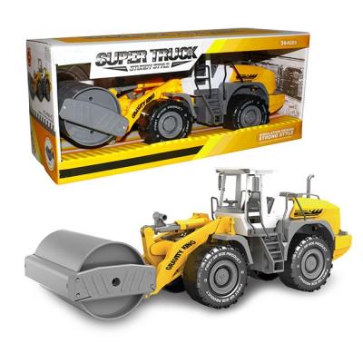 China Rubbing Toy Toy Engineering Car Plastic Rubbing Toy Yellow Truck For Outdoor And Indoor for sale