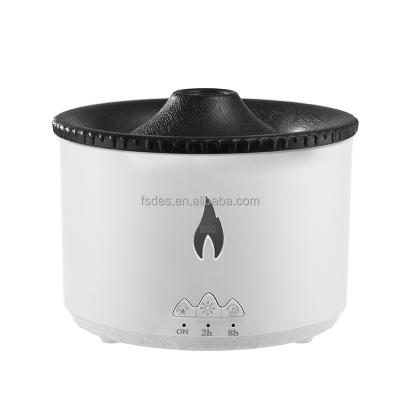 China Volcano Humidifier Volcano Humidifier Diffuser Portable Flame Vulcano Household Flame Diffuser Jellyfish Diffuser for sale