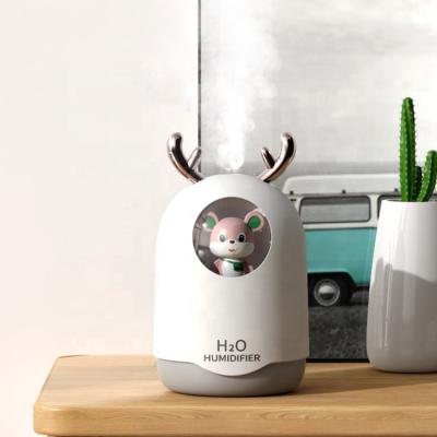 China New Spray Mini Cute Pet Humidifier Battery Home Hotel Room Night Light Mute Home Aromatherapy Birthday Gift for sale