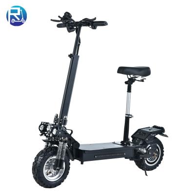 China Unisex 48V 20Ah 1000W Off Road Tire Escooter Electric Scooter With Seat OEM Available for sale