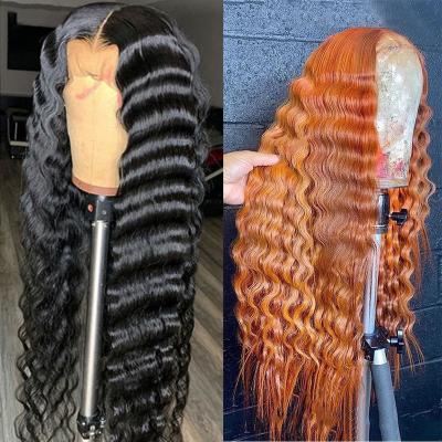 China Cheap Silky Straight Wave Pre-Plucked HD 5x5 4x4 Closure Frontal Wig, Lace Front Brazilian Human Hair Wig, 13x6 13x4 HD Water Wave Full Lace Wig for sale