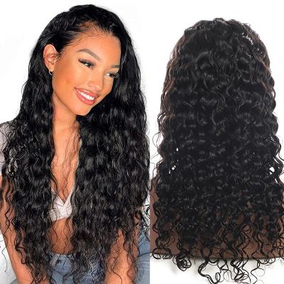 China Water Wave Hair Lace Front Wigs Wholesale Human Hair Wholesale Vendors Water Wave Women's Wigs For Black Women for sale