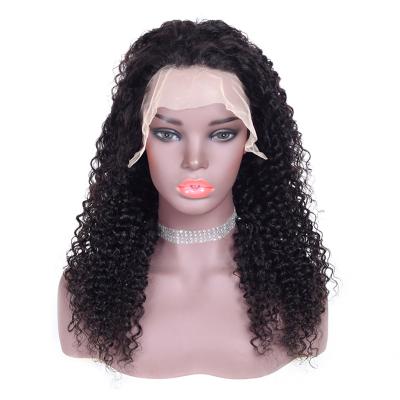 China Transparent Lace Front Wig, Hd Lace Front Wig Human Braid Vendors, Kinky Curly Cheap Price 13x4 Lace Frontal Curly Lace Wig for sale