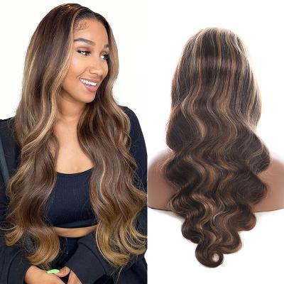 China Silky Straight Wave Preplucked HD Lace Frontal Wholesale Cuticle Aligned Lace Band Glueless Hair Wigs Vendor Virgin Hair Wigs for sale