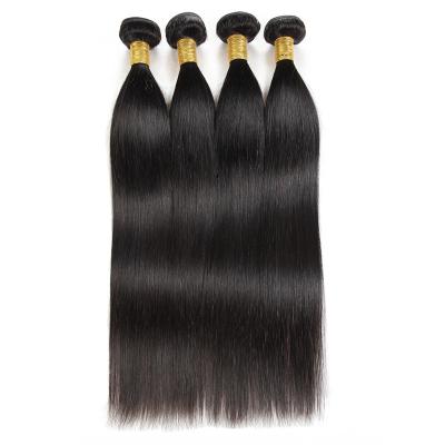 China Free Sample Silky Straight Wave Hair Bundles With Cheap Seller Brazilian High Quality Brazilian Virgin Hair Bundles Lace Closure Hair Bundles for sale