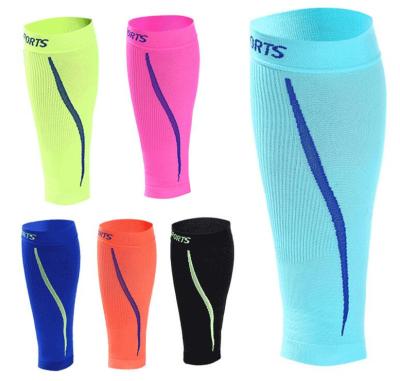 China Outdoor Sports Compression Nylon Calf Leg Sleeves 6 Colors Assorted for Your Order for sale