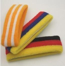 China Strip Design Polyester + Cotton Head Band As YT-266 for sale