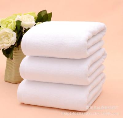 China 3 Star Hotel Bath Towel, White Plain Terry Towel 70*140cm, 400gsm for Wholesale with competitive price for sale