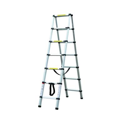 Китай Telescopic Ladders Double Sided Movable Retractable Folding Aluminum Telescopic Stairs Ladder продается