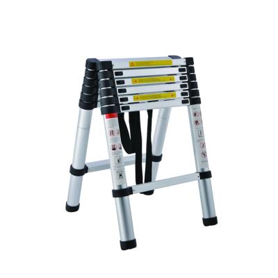 Китай Adjustable Universal Aluminum Folding Stairs Telescopic Folding Ladders Double Sided Step Ladder продается