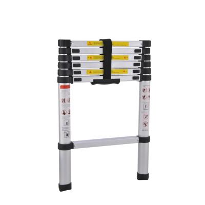 China Folding Ladders Aluminum Mobile Ladder Retractable Telescopic Ladder for sale