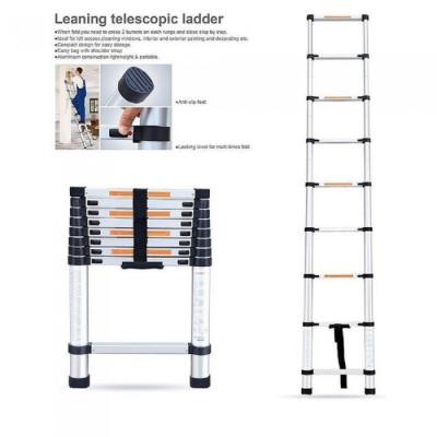 China High strength aluminum telescopic ladder telescopic ladder mobile lidl ladder EN131 for sale